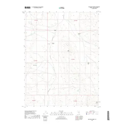 2018 Map of Bullwhack Summit, 2018 Print
