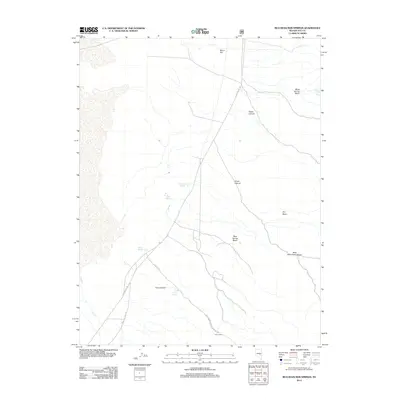 2012 Map of Bullwhacker Springs, 2012 Print