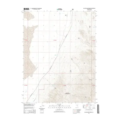 2014 Map of Bullwhacker Springs, 2014 Print