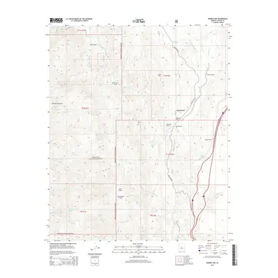 2014 Map of Bumble Bee, 2014 Print