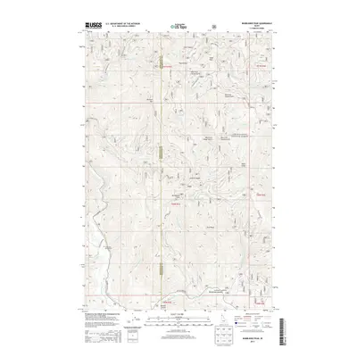 2013 Map of Bumblebee Peak, 2013 Print