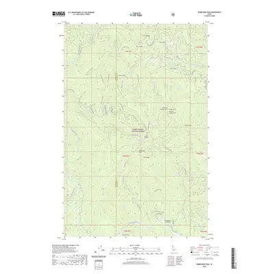 2020 Map of Bumblebee Peak, 2020 Print