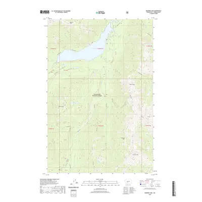 2020 Map of Bumping Lake, 2020 Print