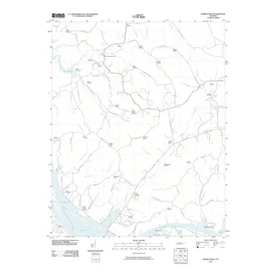 2010 Map of Bumpus Mills, 2010 Print