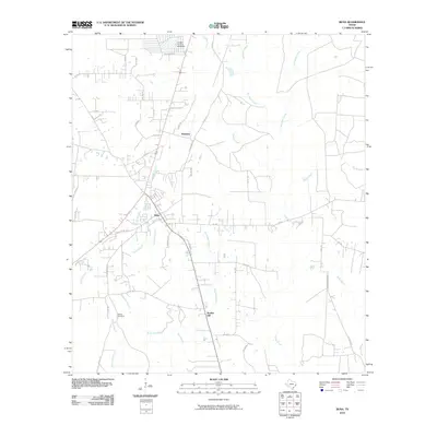 2010 Map of Buna, 2010 Print