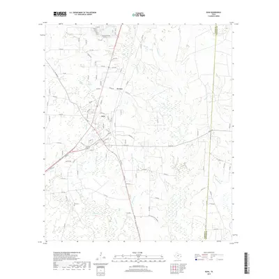 2019 Map of Buna, 2019 Print