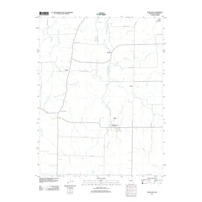 2011 Map of Bunceton, 2011 Print