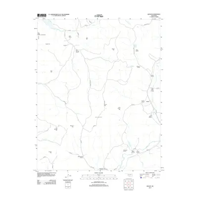 2012 Map of Bunch, 2012 Print