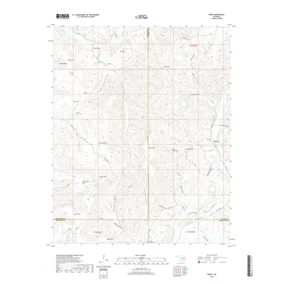 2019 Map of Bunch, 2019 Print