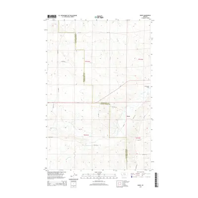 2014 Map of Bundy, 2014 Print