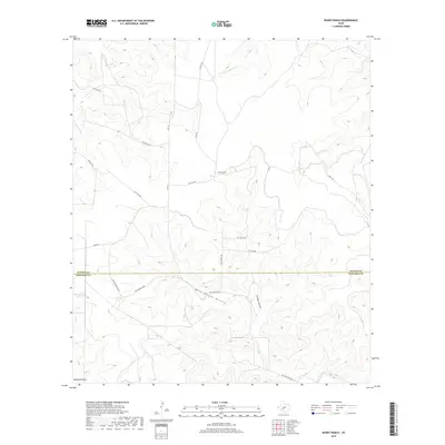 2019 Map of Bundy Ranch, 2019 Print