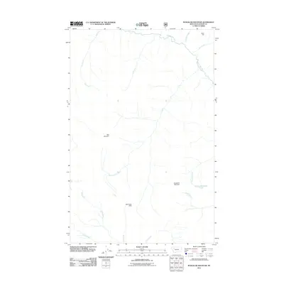2011 Map of Bungalow Mountain, 2011 Print
