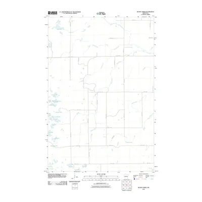 2010 Map of Bungo Creek, 2010 Print
