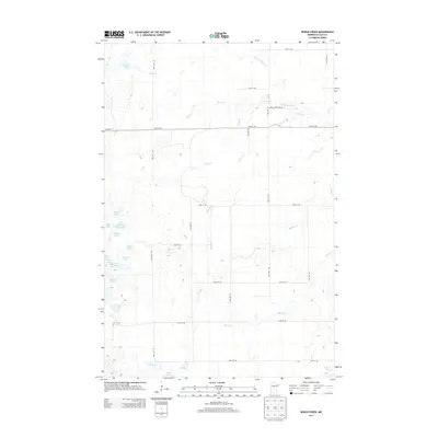 2013 Map of Bungo Creek, 2013 Print