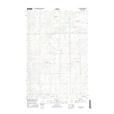 2016 Map of Bungo Creek, 2016 Print