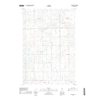 2019 Map of Bungo Creek, 2019 Print