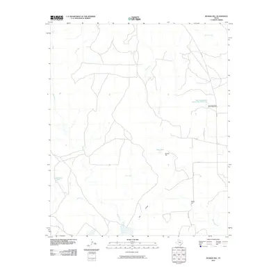 2010 Map of Bunker Hill, 2010 Print