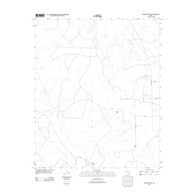 2012 Map of Bunker Hill, 2012 Print