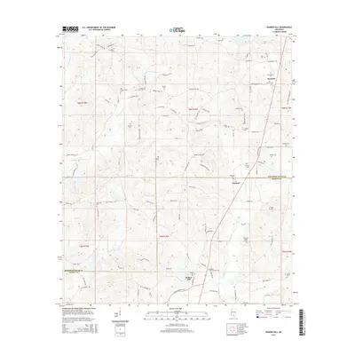 2015 Map of Bunker Hill, 2015 Print