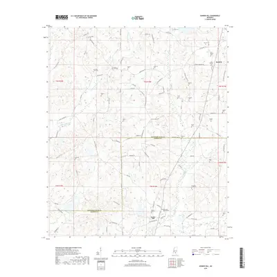 2018 Map of Bunker Hill, 2018 Print