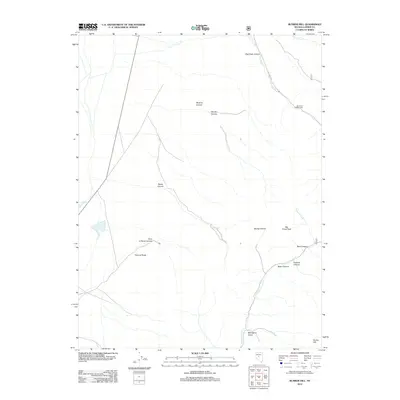 2012 Map of Bunker Hill, 2012 Print