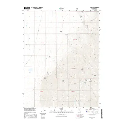 2014 Map of Bunker Hill, 2014 Print