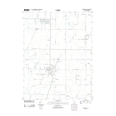 2012 Map of Bunker Hill, 2012 Print