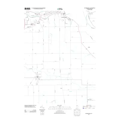 2013 Map of Bunker Hill, 2013 Print