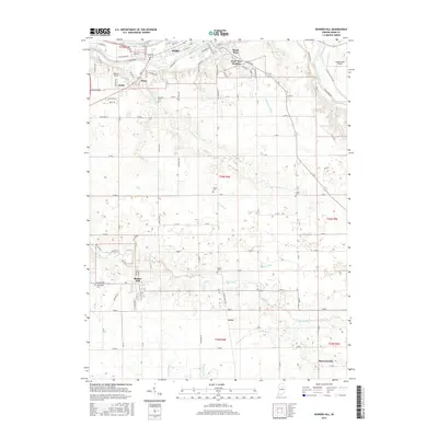 2016 Map of Bunker Hill, 2016 Print