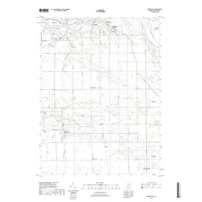 2019 Map of Bunker Hill, 2019 Print