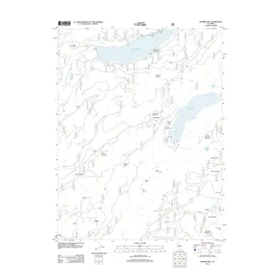 2012 Map of Bunker Hill, 2012 Print