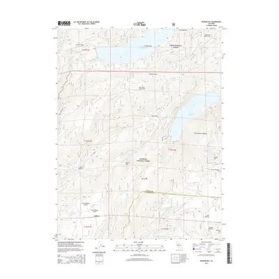 2015 Map of Bunker Hill, 2015 Print