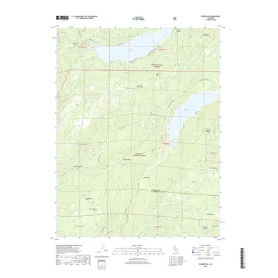 2018 Map of Bunker Hill, 2018 Print