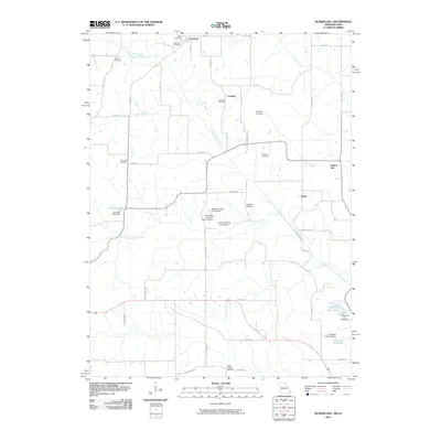 2010 Map of Bunker Hill, 2010 Print