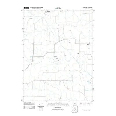 2012 Map of Bunker Hill, 2012 Print