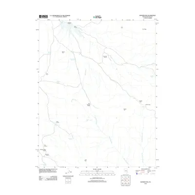 2012 Map of Bunker Peak, 2012 Print