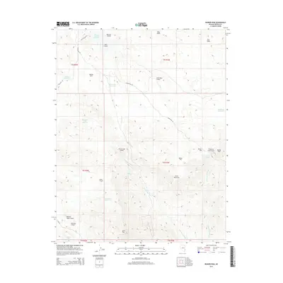2014 Map of Bunker Peak, 2014 Print