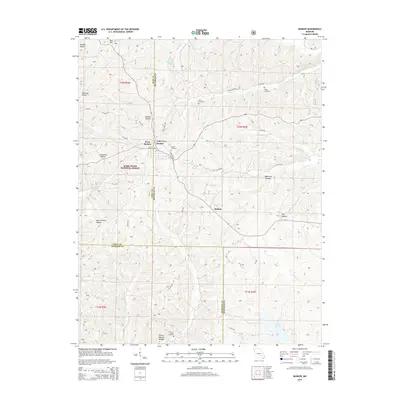 2015 Map of Bunker, 2015 Print