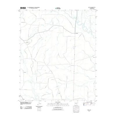 2011 Map of Bunn, 2011 Print