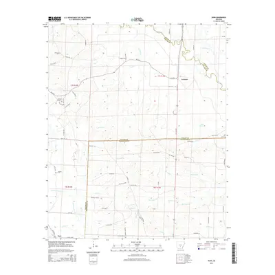 2014 Map of Bunn, 2014 Print
