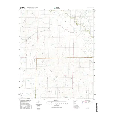 2017 Map of Bunn, 2017 Print