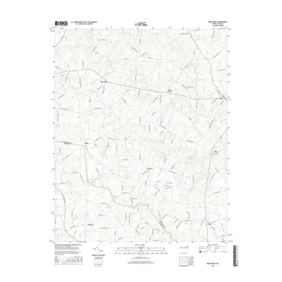 2016 Map of Bunn West, 2016 Print