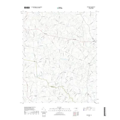 2019 Map of Bunn West, 2019 Print