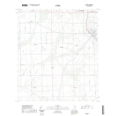 2021 Map of Bunnell, 2021 Print