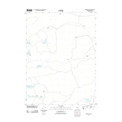 2011 Map of Bunner Lake, 2011 Print