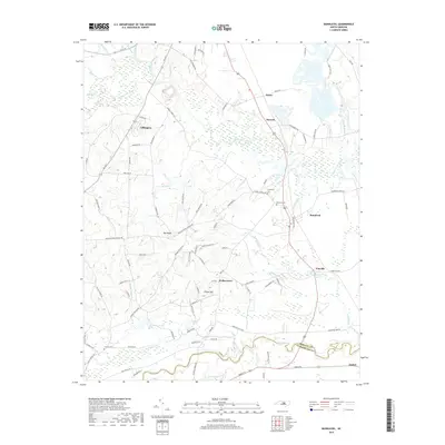 2019 Map of Bunnlevel, 2019 Print