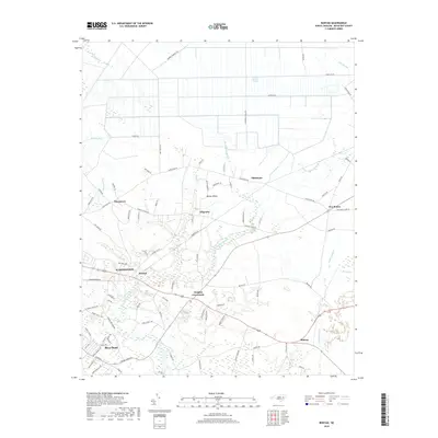 2019 Map of Bunyan, 2019 Print