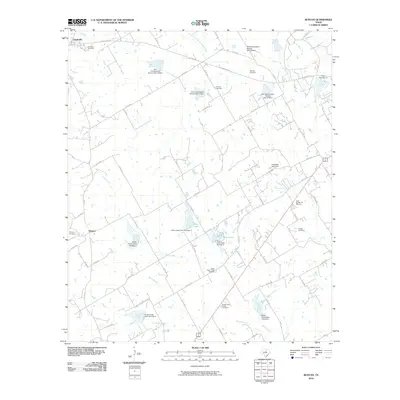 2010 Map of Bunyan, 2010 Print