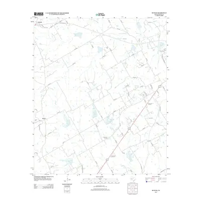 2012 Map of Bunyan, 2012 Print
