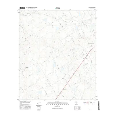2016 Map of Bunyan, 2016 Print